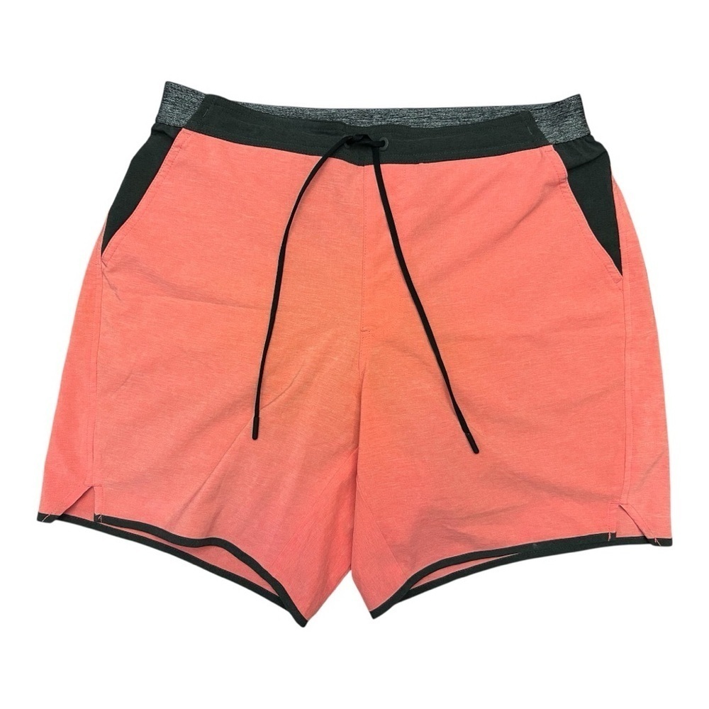 CHUBBIES Swim Hybrid Shorts Trunks Attached Brief Men’s Size XL Coral